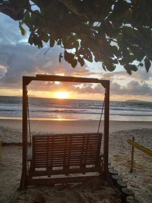 Apto 80M Da Praia Grande Vista Mar! Governador Celso Ramos Kültér fotó